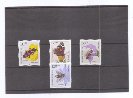 ALEMANIA FEDERAL DEL AÑO 1984 INSECTOS