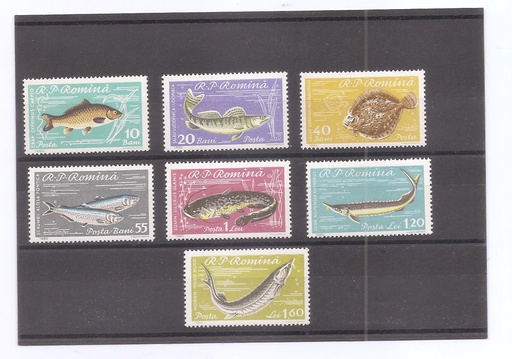 RUMANIA DEL AÑO 1960 FAUNA MARINA