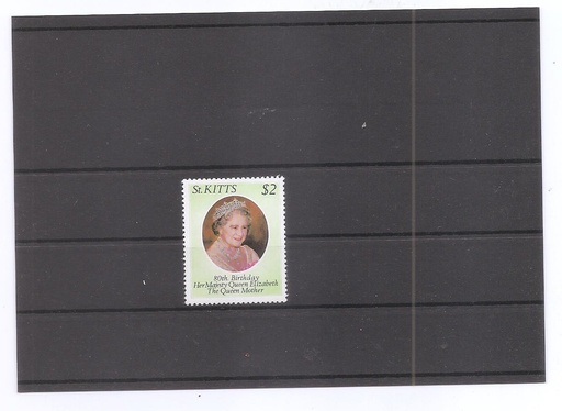 ST. KITTS DEL AÑO 1980 PERSONAJES