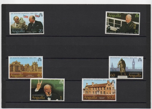 ANGUILLA DEL AÑO 1974 PERSONAJES