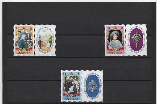 ANGUILLA DEL AÑO 1985 PERSONAJES