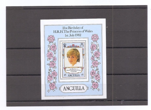 ANGUILLA DEL AÑO 1982 PERSONAJES