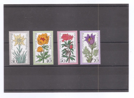 ALEMANIA FEDERAL DEL AÑO 1975 FLORES