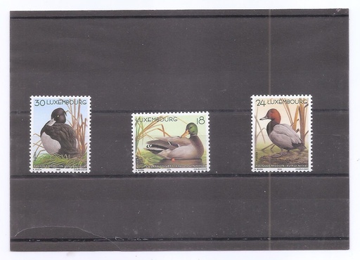 LUXEMBURGO DEL AÑO 2000 PAJAROS