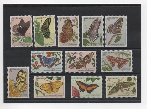SURINAM DEL AÑO 1983 MARIPOSAS