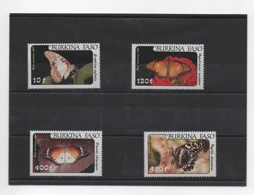 BURKINA FASO DEL AÑO 1984 MARIPOSAS