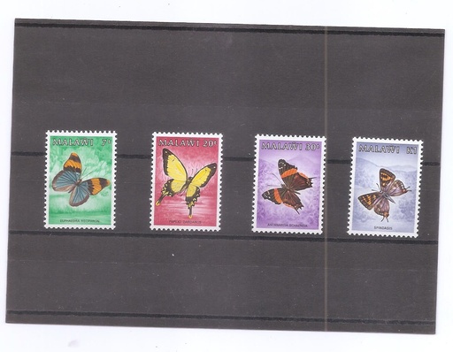 MALAWI DEL AÑO 1984 MARIPOSAS