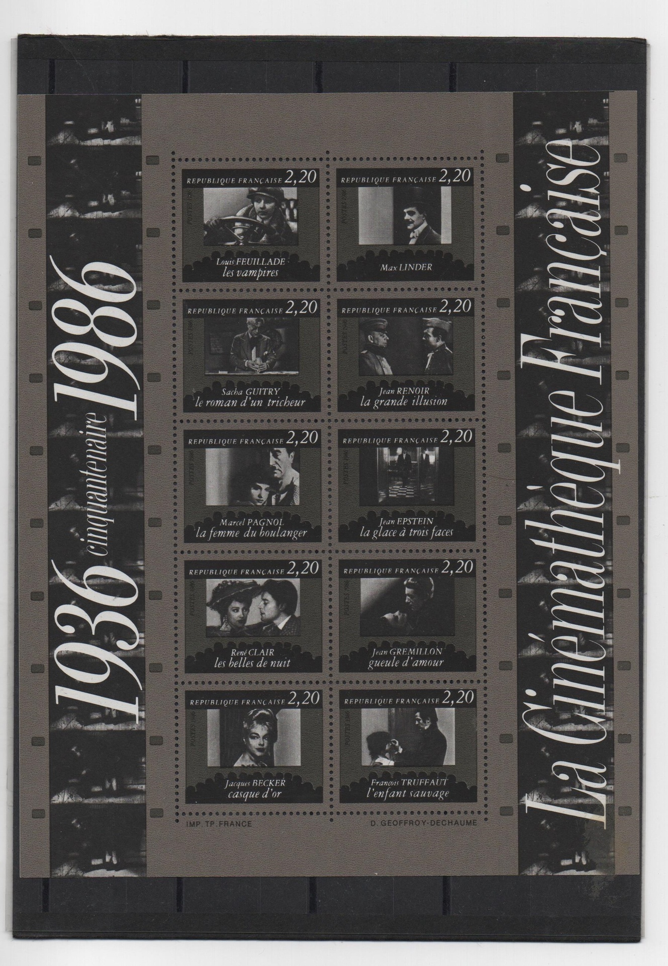 FRANCIA DEL AÑO 1986 CINE