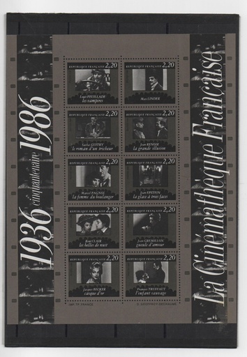 FRANCIA DEL AÑO 1986 CINE