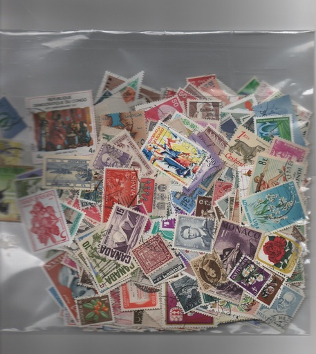 1000 SELLOS DIFERENTES MUNDIALES