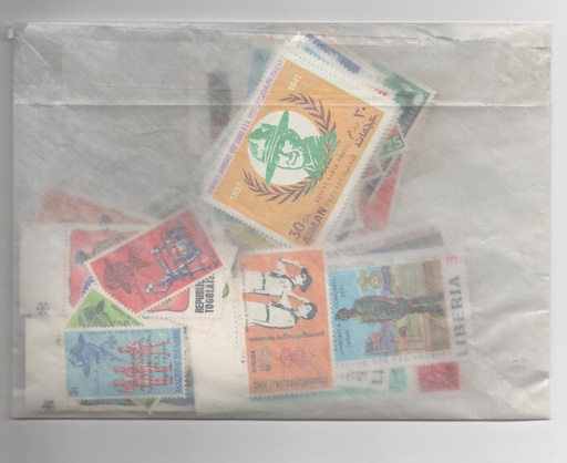 100 SELLOS DIFERENTES BOY SCOUTS