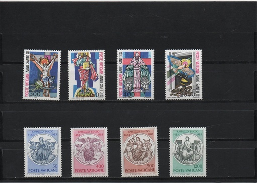AÑO 1983 COMPLETO SELLOS VATICANO