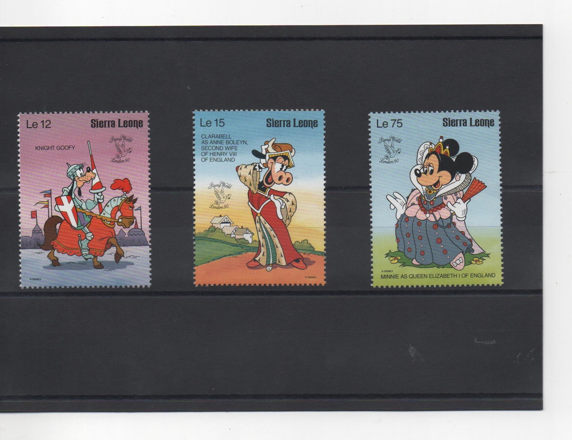 SIERRA LEONA DEL AÑO 1990 DE WALT DISNEY