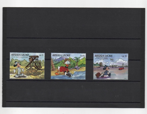SIERRA LEONA DEL AÑO 1990 DE WALT DISNEY