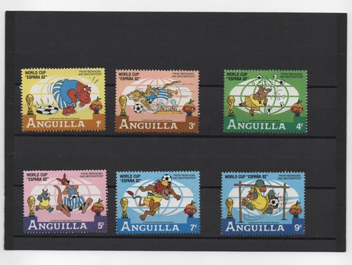 ANGUILLA DEL AÑO 1981 DE WALT DISNEY