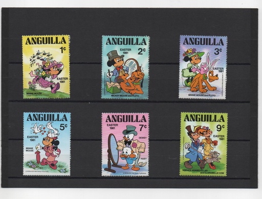 ANGUILLA DEL AÑO 1982 DE WALT DISNEY