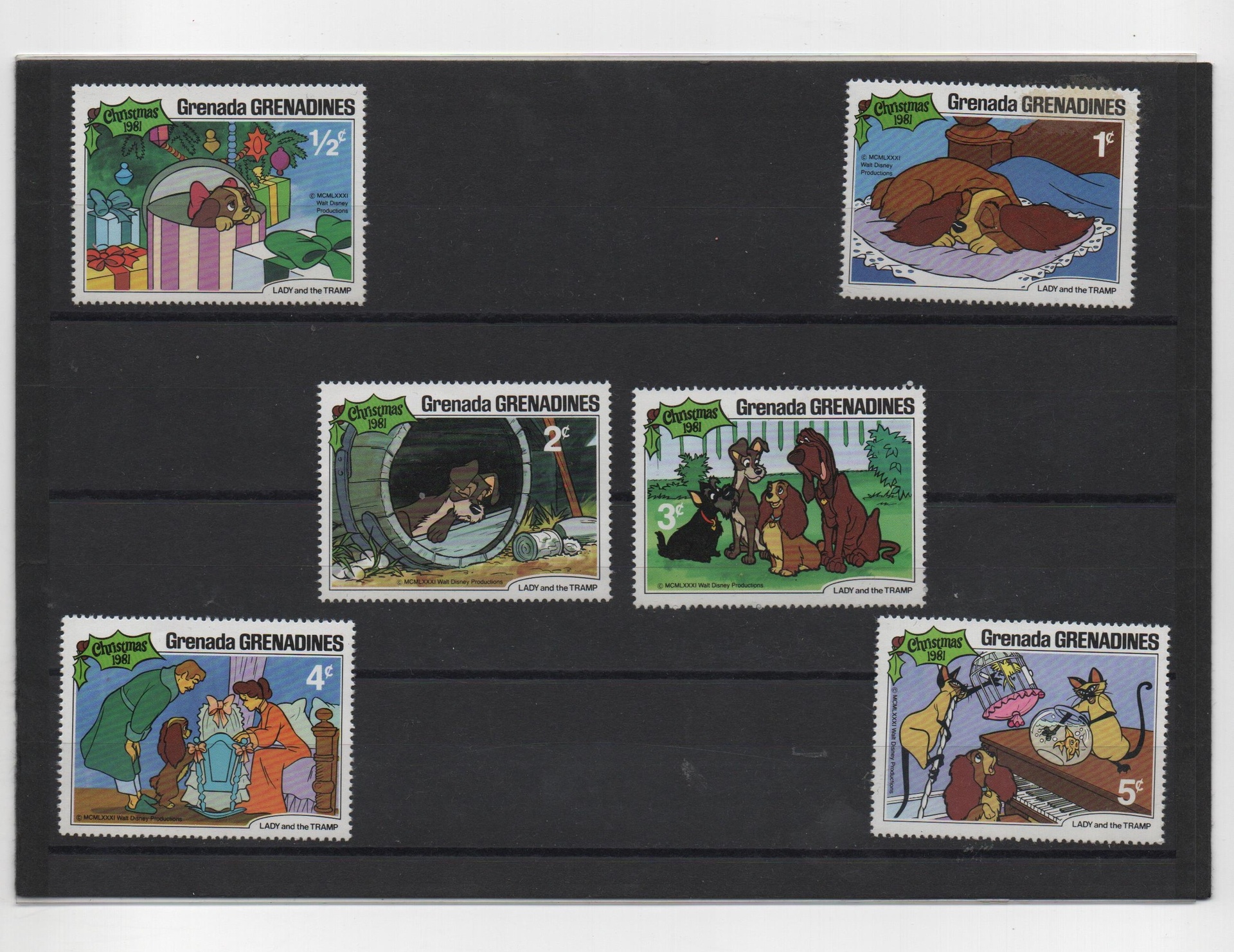GRENADA-GRENADINES DEL AÑO 1981 DE WALT DISNEY