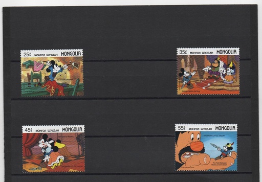 MONGOLIA DEL AÑO 1987 DE WALT DISNEY