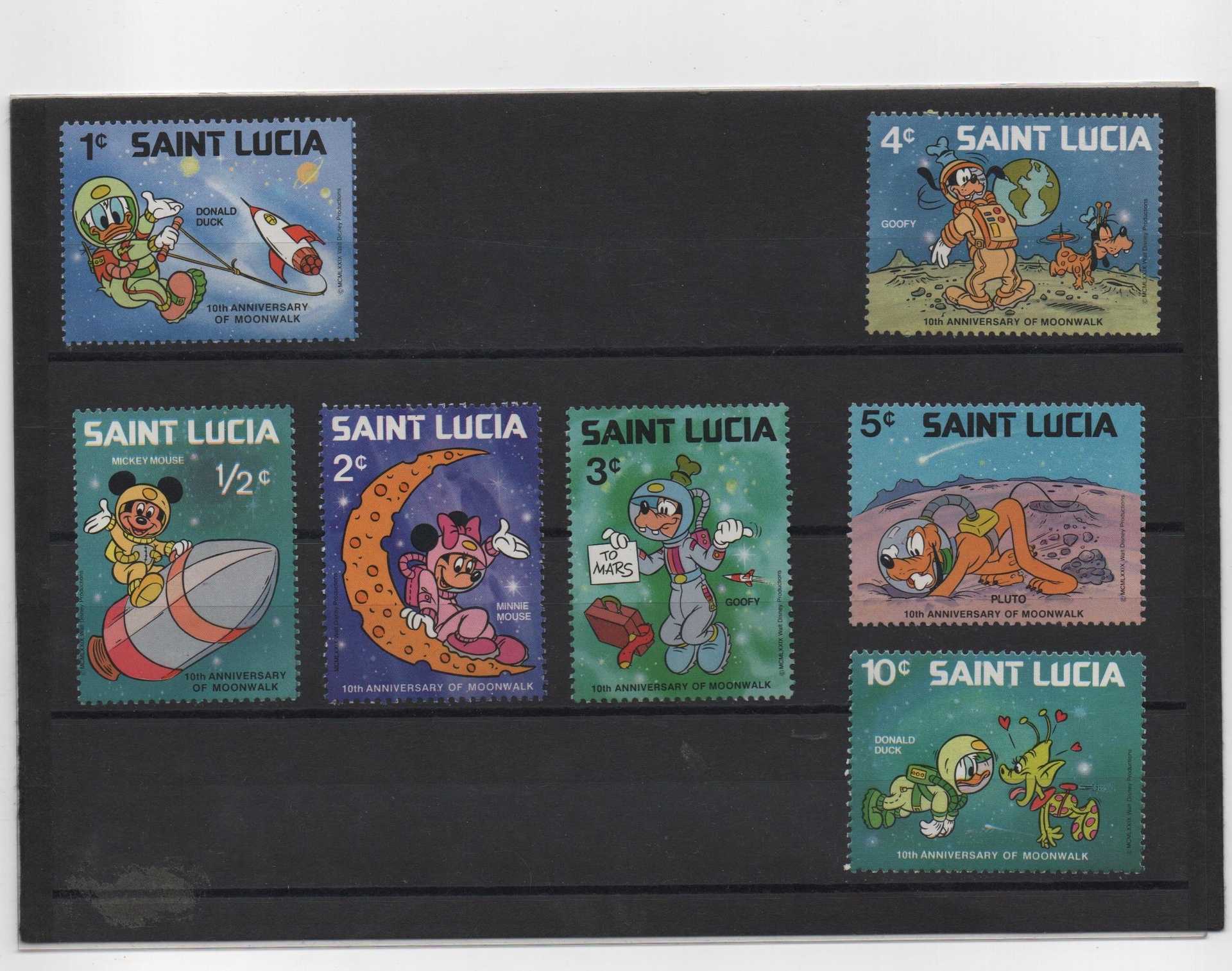 SANTA LUCIA DEL AÑO 1980 DE WALT DISNEY