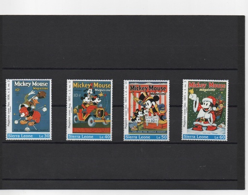 SIERRA LEONA DEL AÑO 1992 DE WALT DISNEY