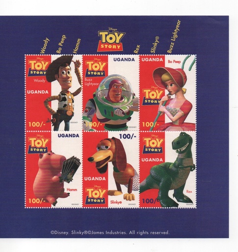 UGANDA DEL AÑO 1997 DE WALT DISNEY