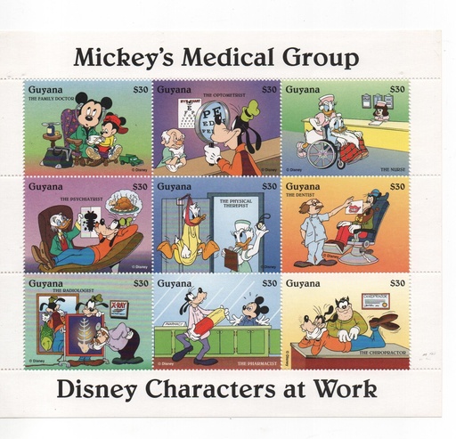 GUYANA DEL AÑO 1994 DE WALT DISNEY