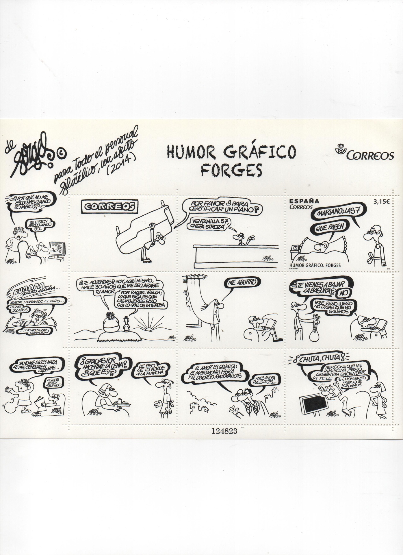 ESPAÑA DEL AÑO 2014 FORGES