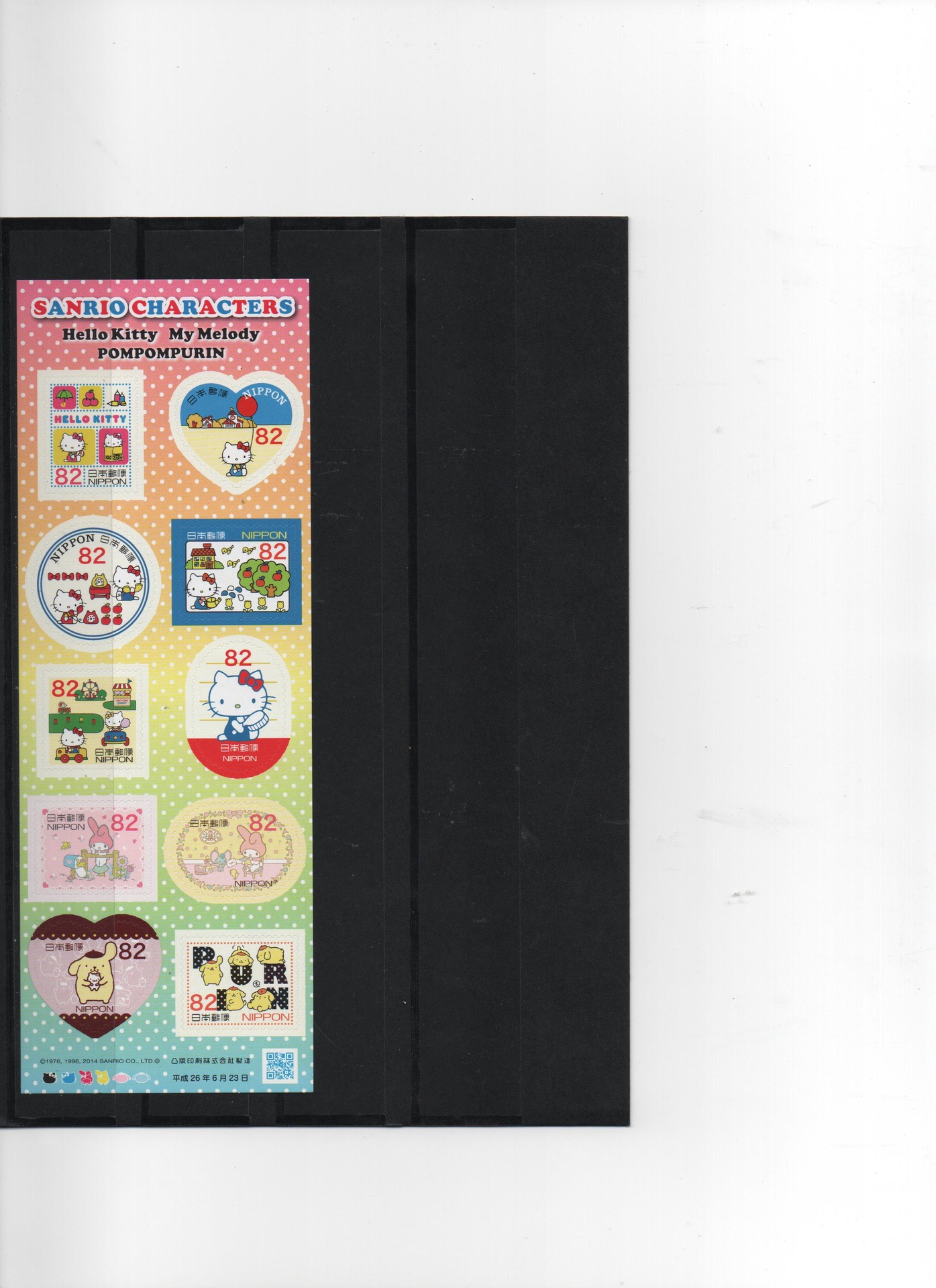 JAPON DEL AÑO 2014 HELLO KITTY VALORES DE 82