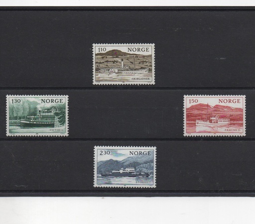 NORUEGA DEL AÑO 1981 BARCOS