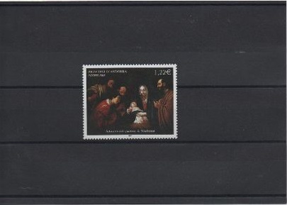 COLECCION DE SELLOS DE ANDORRA FRANCESA DEL AÑO 2005