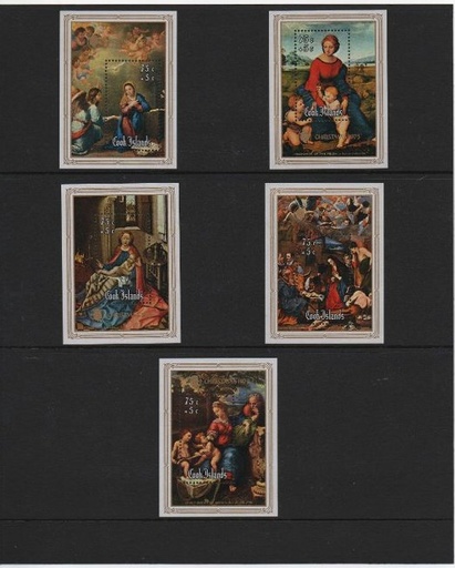 COLECCION SELLOS ISLAS COOK DEL AÑO 1975
