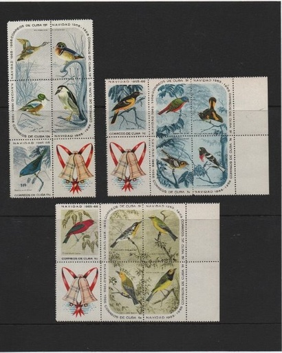 COLECCION SELLOS CUBA DEL AÑO 1965