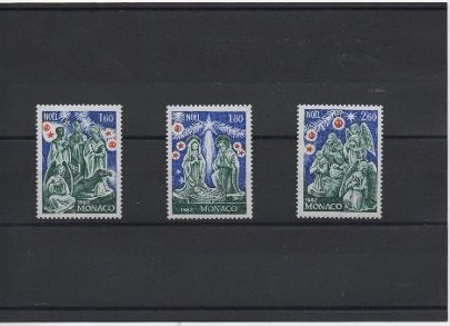 COLECCION SELLOS MONACO DEL AÑO 1982