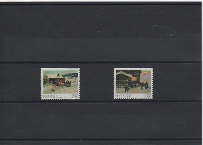 COLECCION SELLOS NORUEGA DEL AÑO 1983
