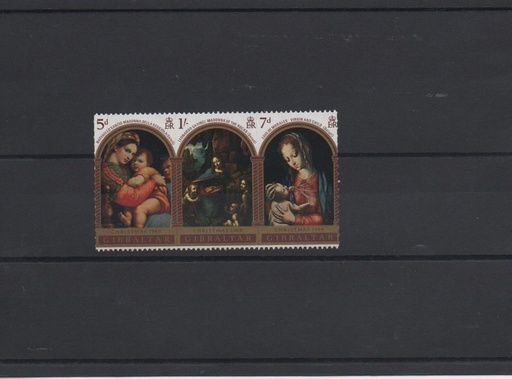 GIBRALTAR DEL AÑO 1969 NAVIDAD