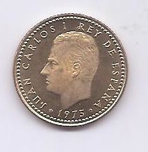 ESPAÑA DEL AÑO 1975*76 DE 1 PESETA