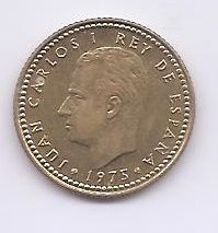 ESPAÑA DEL AÑO 1975*78 DE 1 PESETA