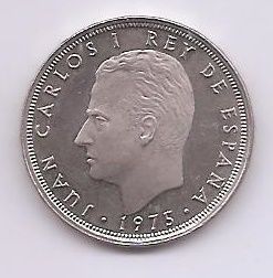 ESPAÑA DEL AÑO 1975*79 DE 25 PESETAS