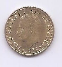 SPAIN 1980*81 1 PESETA