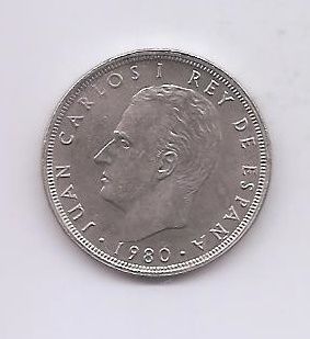SPAIN 1980*81 25 PESETAS