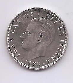 SPAIN 1980*82 25 PESETAS