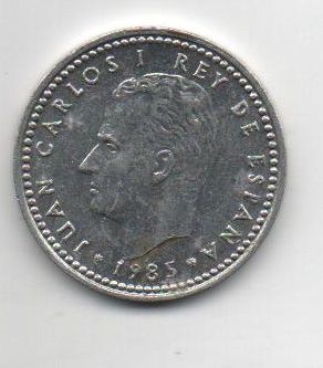 SPAIN 1985 1 PESETA