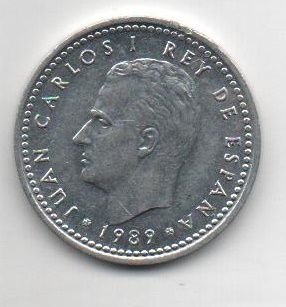 SPAIN FROM THE YEAR 1989 OF 1 PESETA