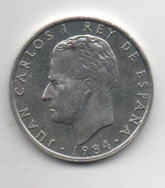 SPAIN 1984 2 PESETAS