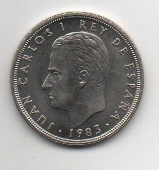 SPAIN 1983 5 PESETAS