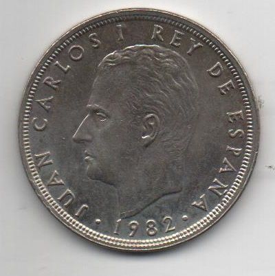 ESPAÑA DEL AÑO 1982 DE 50 PESETAS