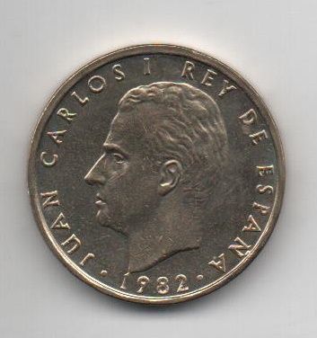 ESPAÑA DEL AÑO 1982 DE 100 PESETAS