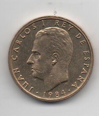 SPAIN 1984 100 PESETAS