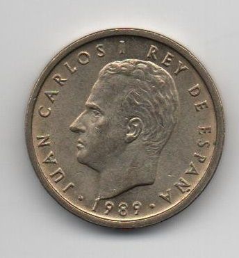 ESPAÑA DEL AÑO 1989 DE 100 PESETAS