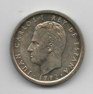 SPAIN FROM THE YEAR 1992 OF 100 PESETAS